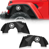 for Jeep Gladiator Inner Fender Liners | 18-24 Jeep Wrangler JL & JLU Unlimited Gladiator JT | Yzona